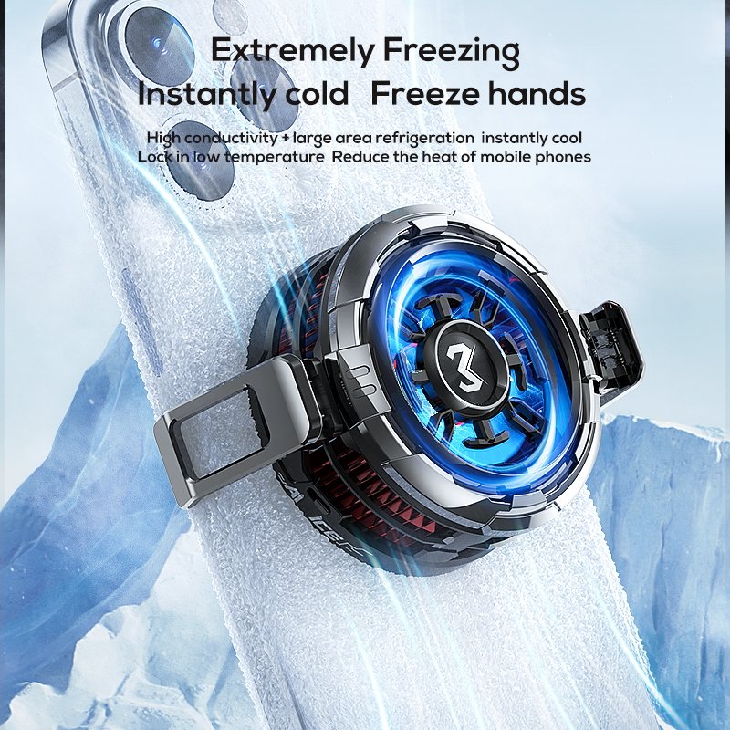 MEMO CX08 Magnetic Mobile Cooler Fan – 15W Gaming Phone Cooler