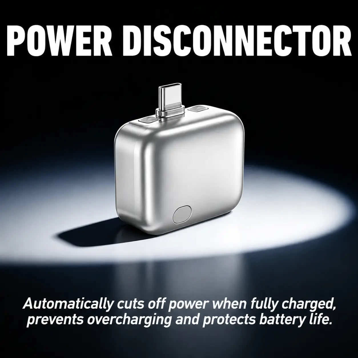PopGuard 140W Automatic Charging Disconnector | Smart Auto Power Cut-Off Battery Guardian | Fast Charging Protector